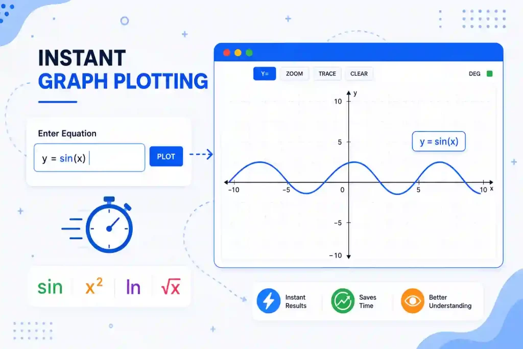Online ti calculator for students used for math, graphing, and problem solving